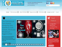 Tablet Screenshot of filmfestivaltraveler.com